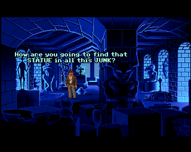Indiana Jones and the Fate of Atlantis screenshot 2 for Amiga